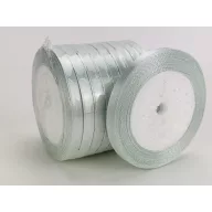 Jégkék szatén szalag 6mm 10 tekercs - OKOSÁR!