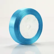 Égkék szatén szalag 2cm*22m – kreatív dekorációhoz