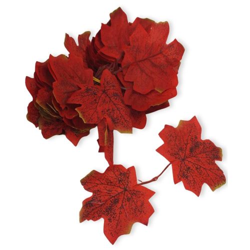 Őszi falevelek Bordó 48db/csomag