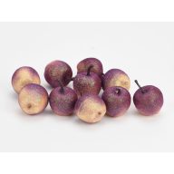 Alma csillogó 10db/csomag – karácsonyi dekorációhoz