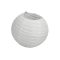 Papír lampion fehér 15cm – nyári dekorációhoz – Szezonok, alkalmak