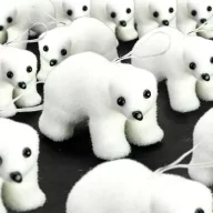 Jegesmedve kicsi 12db - OKOSÁR! – karácsonyi dekorációhoz