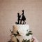 Esküvői tortadísz fekete – esküvői dekorációhoz – Szezonok, alkalmak #25