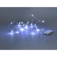 Ledfüzér 2méter - hideg fény – karácsonyi hangulatvilágításhoz – karácsonyi dekorációhoz és ünnepi díszítéshez – Papelito.hu