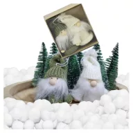 Zöld mini-manó pár 2db/doboz – karácsonyi dekorációhoz