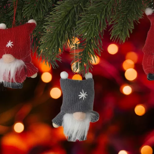 Pufi manók 6db/doboz – karácsonyi dekorációhoz – Szezonok, alkalmak