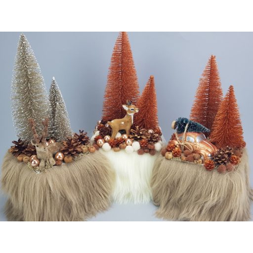 Kócos műszőrme krém 60cm x 1,8méter - OKOSÁR!