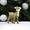Bambi prémium hamvas 10cm – karácsonyi dekorációhoz