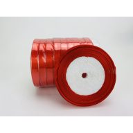 Piros szatén szalag 10 tekercs - OKOSÁR!