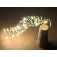 LED fényfüzér dugóval 20LED/2m - meleg fény – karácsonyi – karácsonyi dekorációhoz és ünnepi díszítéshez – Papelito.hu