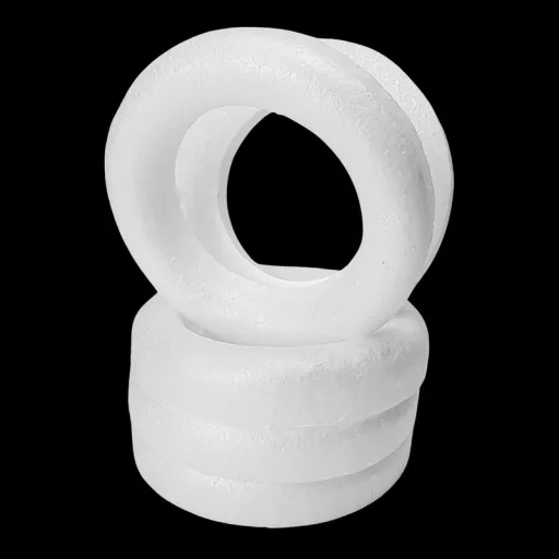 Polisztirol félkoszorú 14,5cm 5db/cs