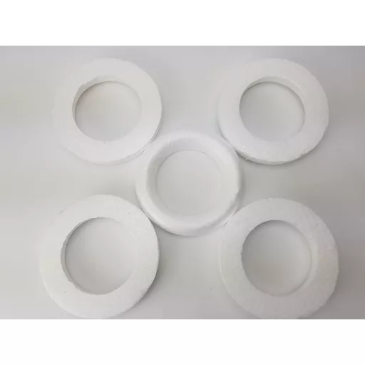 Polisztirol félkoszorú 14,5cm 5db/cs