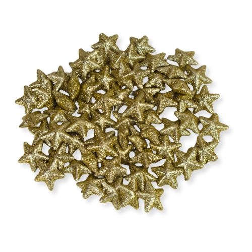 Polisztirol csillag nagy csillámos - ARANY