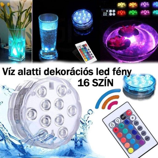 Merülő party fény vízálló 10 ledes 4db - OKOSÁR! – karácsonyi – karácsonyi dekorációhoz és ünnepi díszítéshez – Papelito.hu
