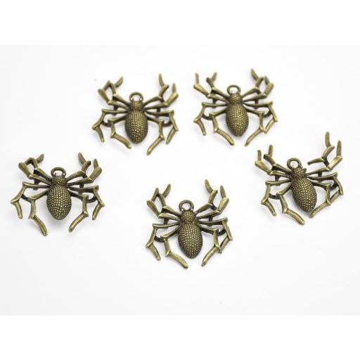 Medál - Pók 5db/cs – őszi dekorációhoz – Szezonok, alkalmak