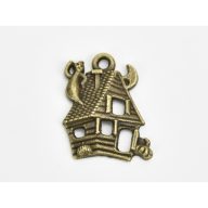 Medál- Kisértetkastély 5db/cs – őszi dekorációhoz – Szezonok, alkalmak