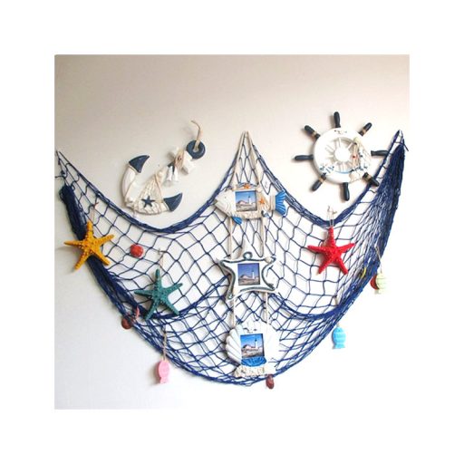 Dekorációs halászháló - kék 150x200cm