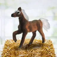 Barna ló prémium – karácsonyi dekorációhoz – Szezonok, alkalmak