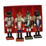 Diótörő 4db 13cm – karácsonyi dekorációhoz – Szezonok, alkalmak