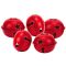 Fém kolomp piros 5cm 5db/cs – koszorúhoz, virágdekorációhoz