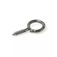 Csavaros akasztó ezüst 5x10mm 15gr/cs – kreatív dekorációhoz