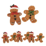 Mézi pár hűtőmágnes 6db/doboz - OKOSÁR! – karácsonyi dekorációhoz