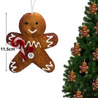 Mézeskalács dísz - mézi fiú – karácsonyfára, dekorációhoz