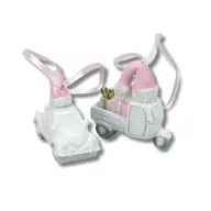 Ünnepi jármű szett 2db/csomag – karácsonyi dekorációhoz