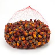 Dekorációs makk kb. 500db/csomag - OKOSÁR! – kreatív dekorációhoz – kreatív hobby projektekhez és dekorációhoz – Papelito.hu