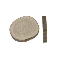 Fa szelet alátét 18cm – festéshez, decoupage technikához