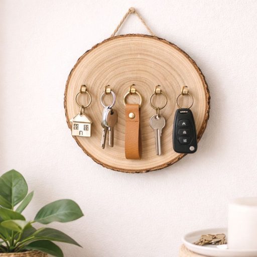 Fa szelet alátét 20-22cm – festéshez, decoupage technikához