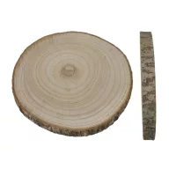 Fa szelet alátét 22-25cm – festéshez, decoupage technikához