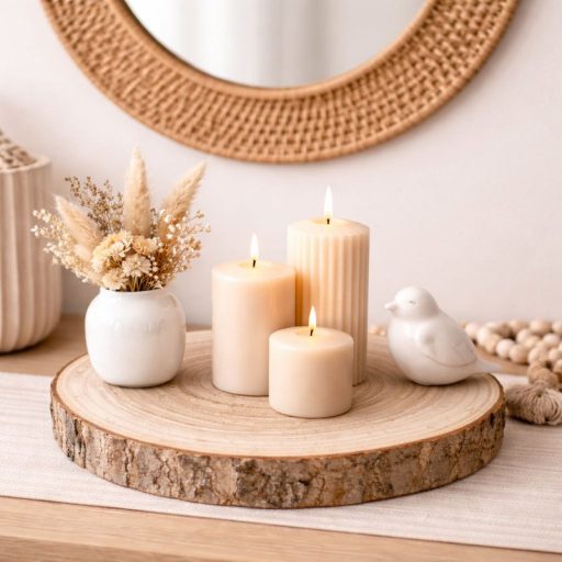 Fa szelet alátét 22-25cm – festéshez, decoupage technikához