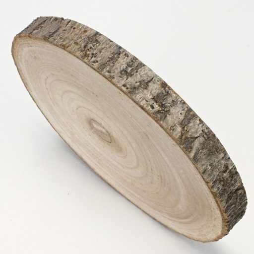 Fa szelet alátét 22-25cm – festéshez, decoupage technikához