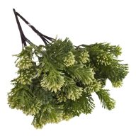 Csupabogyó csokor krém 2db/csomag – virágdekorációhoz, koszorúhoz