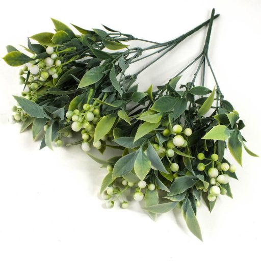 Bogyós csokor fehér