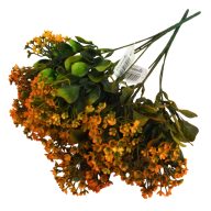 Rezgő csokor narancs – virágdekorációhoz, koszorúhoz