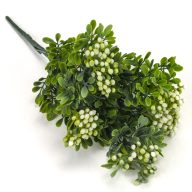 Bigyibogyó csokor fehér – virágdekorációhoz, koszorúhoz