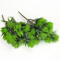 Protea csokor hamvaszöld 2db/csomag – virágdekorációhoz, koszorúhoz