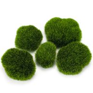 Dekoratív füves kövek 5db/cs – kerti és otthoni dekorációhoz