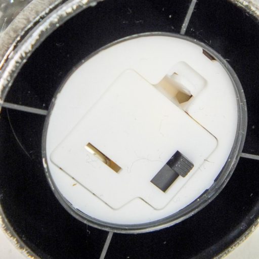 Ledes lámpás mécses - ezüst