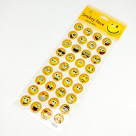 Öntapadós mosolygós arcok 36db/lap – kreatív hobby projektekhez