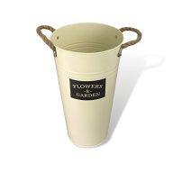 Bádog váza 20x35cm – kosárfonáshoz, dekorációhoz – Vessző és bambusz kosarak, tárolók, kaspók