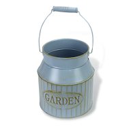 Bádog sajtár kék – kosárfonáshoz, dekorációhoz – Vessző és bambusz kosarak, tárolók, kaspók