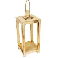 Dekorálható fa lanterna zárt tetővel 15x15x36cm – karácsonyi – karácsonyi dekorációhoz és ünnepi díszítéshez – Papelito.hu