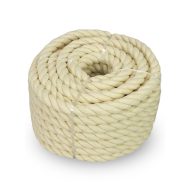 Natúr pamut kötél világos 14mm/1kg/ 14méter – kreatív dekorációhoz – kreatív hobby projektekhez és dekorációhoz – Papelito.hu