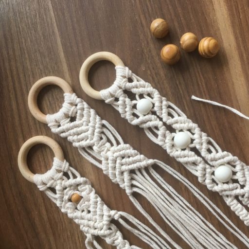 Natúr fa karika 7,5cm 50db/csomag - OKOSÁR! – kreatív hobby projektekhez