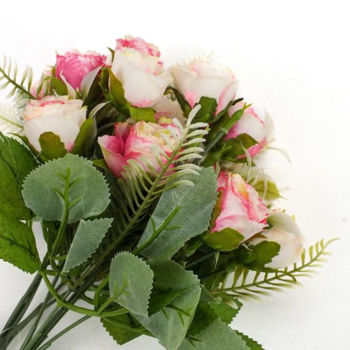 Rózsacsokor rózsaszín 10fejes