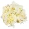 Hortenzia virágfej 10cm fehér – virágdekorációhoz, koszorúhoz