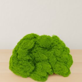 Élethű moha selyemhatású szálakból- friss mohazöld